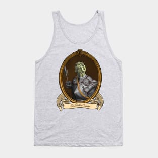 Renaissance Reptile - Sir Sheldon Caspian (A Caspian Pond Turtle) Tank Top